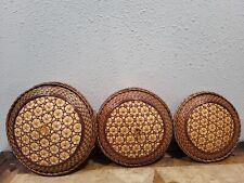 Vintage round woven for sale  Daingerfield