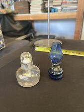 Vintage Antique Mini Oil Lamps Lot Of 2 for sale  Shipping to South Africa