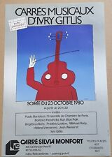 1980 affiche originale d'occasion  Issy-les-Moulineaux