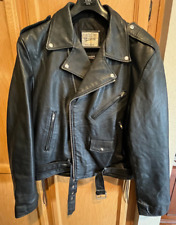 Wilsons Leather Mens Black Motorcycle Jacket Thinsulate 3M Insulation 2XL  XXL for sale  Shipping to South Africa