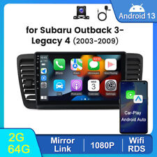 Rádio de carro Android 13 Carplay estéreo 2+64G para Subaru Legacy Outback 2003-2009 comprar usado  Enviando para Brazil