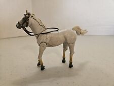 Articulated Horse Figure Figurine Toy Detailed White Grey Gray for sale  Shipping to South Africa