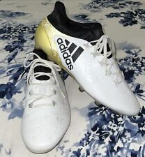 Botines blancos de fútbol/fútbol Adidas X 16.1 FG S81944 para hombre talla 10.5 segunda mano  Embacar hacia Argentina