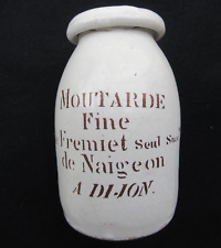 Ancien pot moutarde d'occasion  Dijon