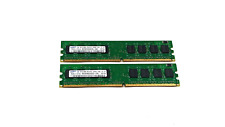 Kit de memoria RAM para computadora Samsung 2x512 MB (1 GB) M378T6553EZS-CE6 512 MB DDR2 PC3200 segunda mano  Embacar hacia Argentina