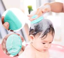Baby Bath Brush, Baby Cradle Cap Brush, Silicone Massage Brush, Silicone Brush) for sale  Shipping to South Africa
