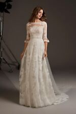 Pronovias crux lace for sale  Shipping to Ireland