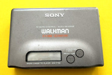 Reproductor de casete radio walkman Sony WM-F702 Hecho en Japón Dolby inverso segunda mano  Embacar hacia Mexico