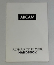 Handbook arcam alpha for sale  WEST MALLING