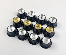 Botões métricos de controle de velocidade para chapéu Les Paul botões de tom de volume tamanho plástico comprar usado  Enviando para Brazil