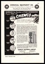 1946 chemical equipment for sale  USA