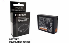 W126s battery fujifilm for sale  GOOLE