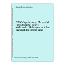 Geo magazin 2005 gebraucht kaufen  Grasellenbach