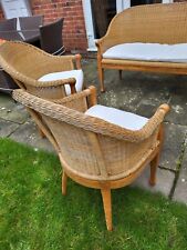 Wicker conservatory furniture for sale  MANCHESTER