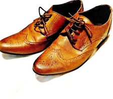 Brown shoes new for sale  LONDON