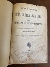 Dizionario 1927 latino usato  Cuneo