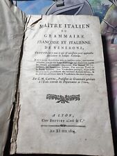 Antico libro 1803 usato  Sesto San Giovanni
