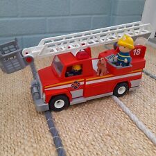 Playmobile fire engine for sale  LEICESTER