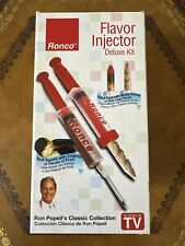 Ronco Showtime Giant Flavor Injector Deluxe Kit Ron Popeil’s Classic Collection for sale  Shipping to South Africa