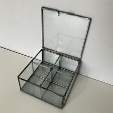 Clear glass metal for sale  BARNSLEY