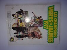 Les champions verts et jaune 1977, album complet, pas panini segunda mano  Embacar hacia Spain