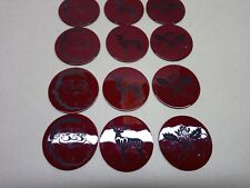 round red placemats for sale for sale  WALSALL