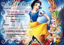 Cartes invitation anniversaire d'occasion  Lapalud