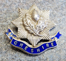 Cheshire regiment hallmarked for sale  LONDON