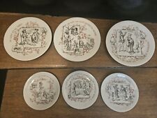 Service assiettes fable d'occasion  Paris XIV