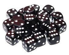 Black dice 16mm for sale  Shipping to Ireland