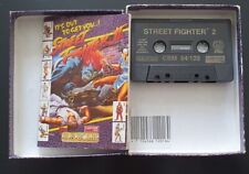 Commodore 64 - Street Fighter II en caja original con casete de juego manual C64 segunda mano  Embacar hacia Argentina