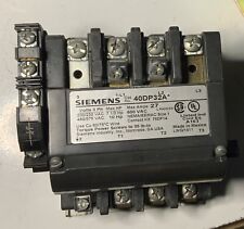 Motor de partida magnético Siemens Furnas 40DP32A Series C tamanho 1 27A 600V com relé, usado comprar usado  Enviando para Brazil