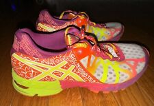 Tênis de corrida ASICS GEL-Noosa Tri 9 baixo flash amarelo ameixa feminino tamanho 7.5 comprar usado  Enviando para Brazil