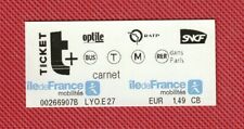 Paris ticket carnet d'occasion  France
