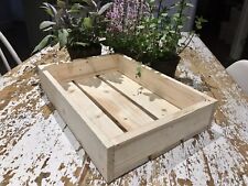Wooden seed tray for sale  BEAWORTHY