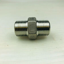 McMaster Carr 1/2" Straight Adaptor BSPT 304 Stainless Steel Male Threaded Pipe for sale  Shipping to United Kingdom