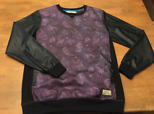 Moletom Entree LS Constellations Teddy Streetwear tamanho G mangas de contraste EUC comprar usado  Enviando para Brazil