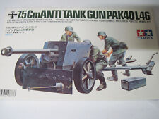 Kit Modelo Pistola Antitanque Tamiya 1/35 7.5Cm (Pak40/L46) segunda mano  Embacar hacia Argentina