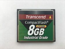 Used, Transcend 8GB Industrial TS8GCF200I   CF  card  compactflash for sale  Shipping to South Africa