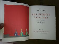 Oeuvres moliere. illustrations d'occasion  Pineuilh