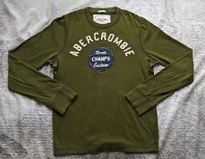 Abercrombie & Fitch Muscle Fit Long Sleeve T Shirt Large segunda mano  Embacar hacia Argentina