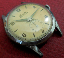 Usado, Vintage década de 1940 EXACTO 15 Joias 1 Ajuste Relógio de pulso militar suíço de corrida comprar usado  Enviando para Brazil