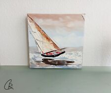 Gemälde segelboot format gebraucht kaufen  Würselen