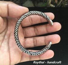 Bracelets Bangle Handmade Stainless Steel welding wire Silver Color #5 for sale  Shipping to South Africa