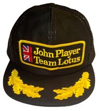 Boné Snapback Vintage NOS John Player Team Lotus Formula 1 F1 Preto e Dourado M/L comprar usado  Enviando para Brazil