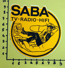 Saba radio adesivo usato  Serole