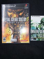 Metal Gear Solid 3: Snake Eater PlayStation 2 W/ Movie Trailer Disc Not For Res for sale  Shipping to South Africa