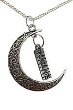 Silver necklace crescent for sale  SCARBOROUGH