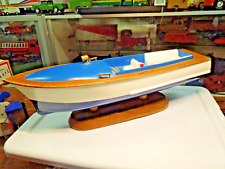 Used, Wooden Boat model 16" long for sale  Shipping to South Africa