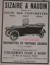 Publicite ancienne automobile d'occasion  Cires-lès-Mello